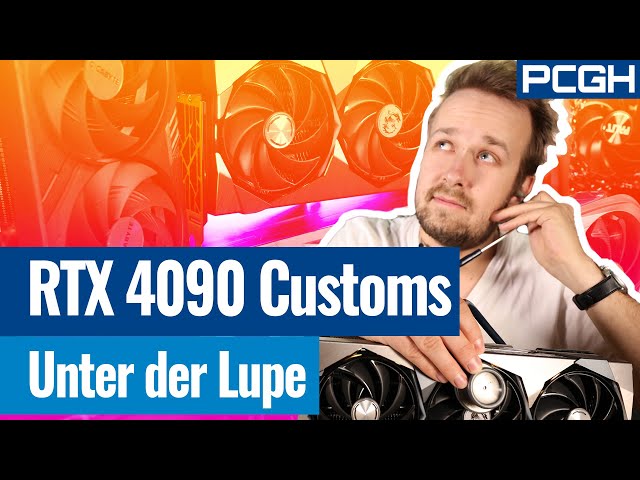 RTX 4090 Custom Designs am Powerlimit 🧐 | WELCHE KANN WAS?