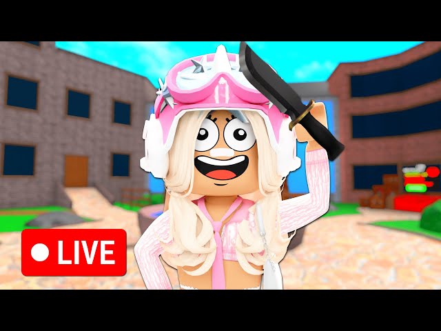 Playing ROBLOX MM2 with Fans!✨
