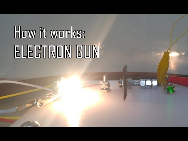 How an electron gun works