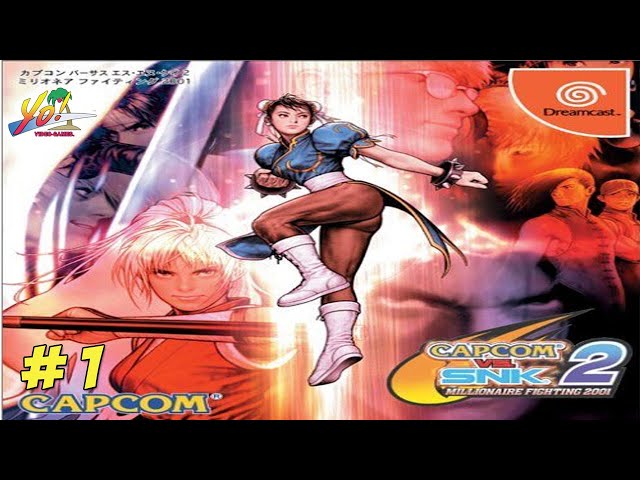 Capcom vs SNK 2! Dreamcast in 2024 Part 1 - YoVideogames