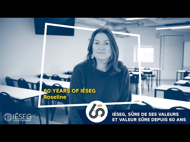 60 years of IÉSEG - Roseline