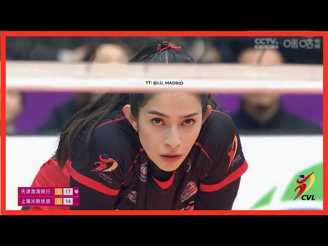 Samantha Bricio: Final Game 3 | Tianjin vs Shanghai | China Volleyball League 2023/24