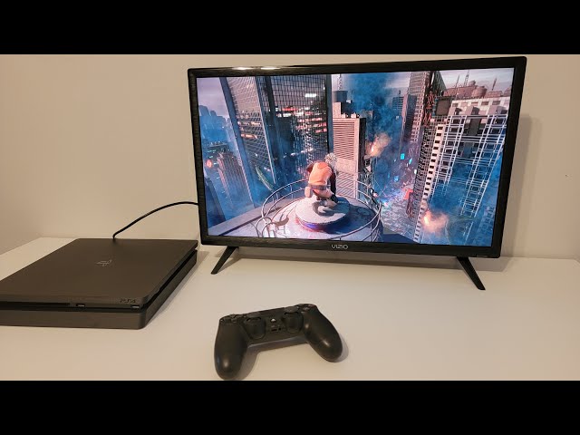 Unboxing a PlayStation 4 slim in 2021