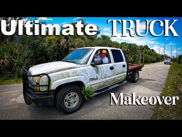 Ultimate Truck Makeover! We turned this Junk Truck into a  Masterpiece!