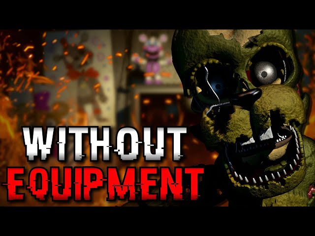 Is It POSSIBLE to Beat Five Nights at Freddy's Pizzeria Simulator WITHOUT Equipment? (No Tools)