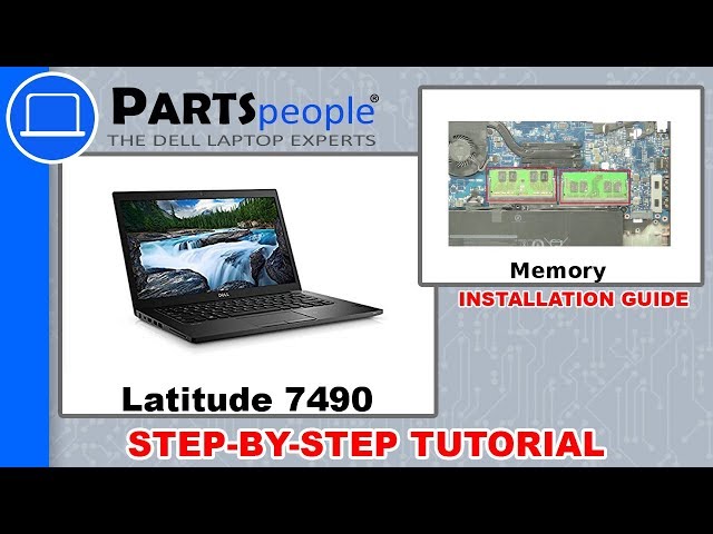 Dell Latitude 7490 (P73G002) Memory How-To Video Tutorial