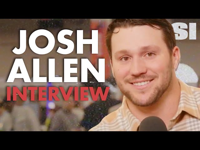 Josh Allen Full Interview | Super Bowl LVIII | Sports Illustrated