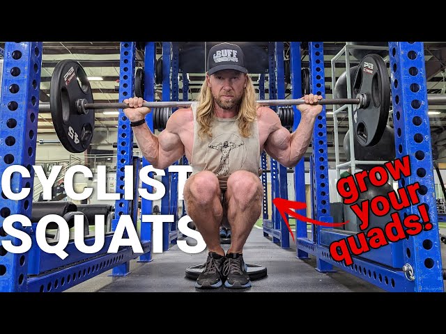 Cyclist Squats Exercise Tutorial | Grow Your Quads!
