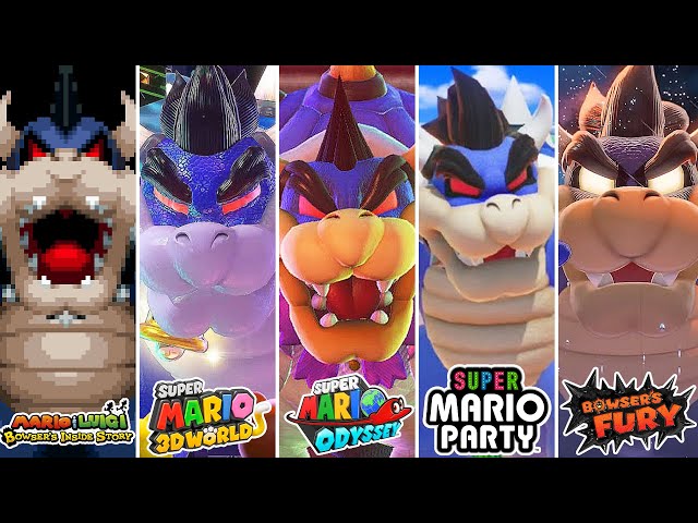 Evolution of Dark Bowser in Mario Games [2009-2024] (HD)