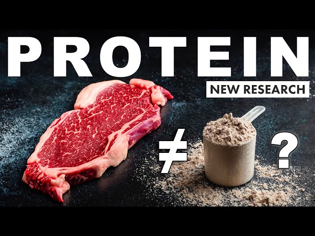 Protein: The Muscle-Centric Approach to Longevity