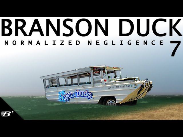 Normalized Negligence: The Tragedy Aboard Stretch Duck 7