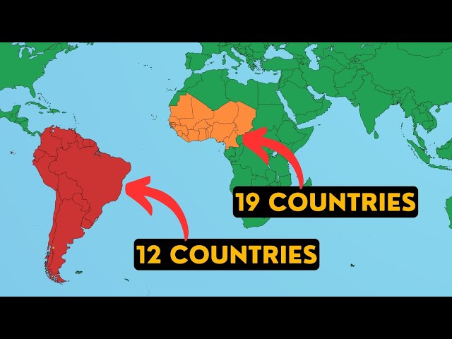 Why Does West Africa Have More Countries Than South America?