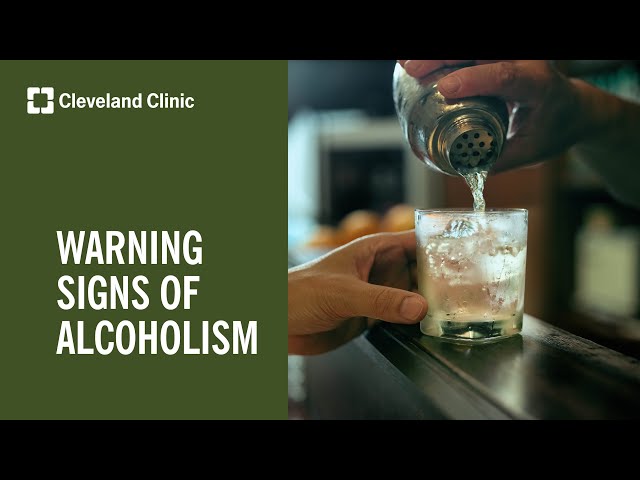 4 Warning Signs of Alcoholism