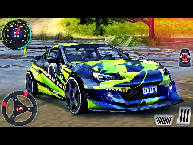 Extreme Car Driving Simulator - New Car 2024: Offroad Toyota GT86 Mud Drive - Android GamePlay #10