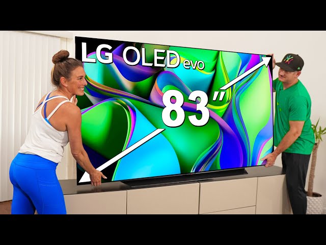 83" LG C3 - Spectacular OLED TV