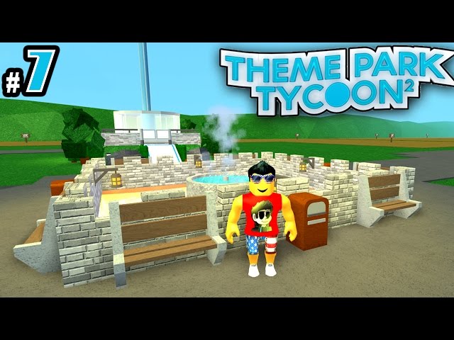Theme Park Tycoon! Ep. 7: Detailing the Park! | Roblox
