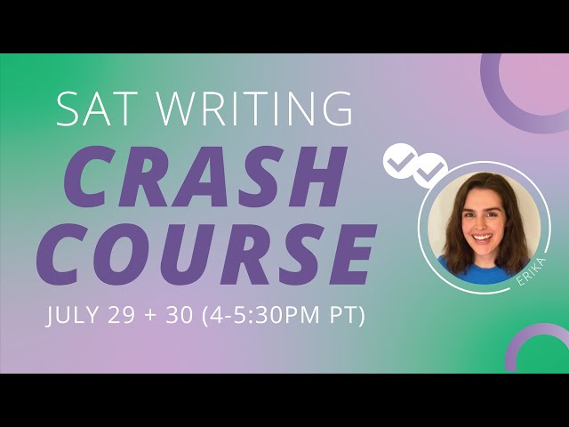 SAT CRASH COURSE | SAT Writing Grammar #Magoosh #SAT