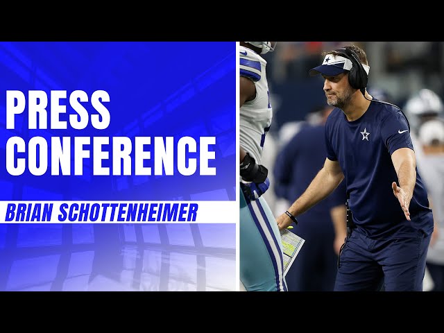 Offensive Coordinator Brian Schottenheimer Press Conference 12-4-23 | #PHIvsDAL | Dallas Cowboys '23