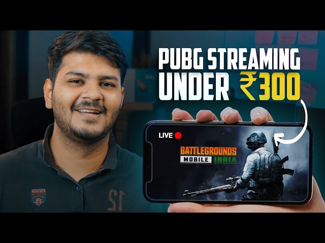 PUBG LIVE Streaming Under ₹300 | Without Elgato | Elementec