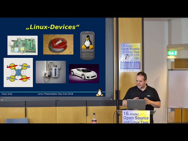 Linux, ein Überblick für Einsteiger – Keynote von Klaus Knopper [Kielux 2018]