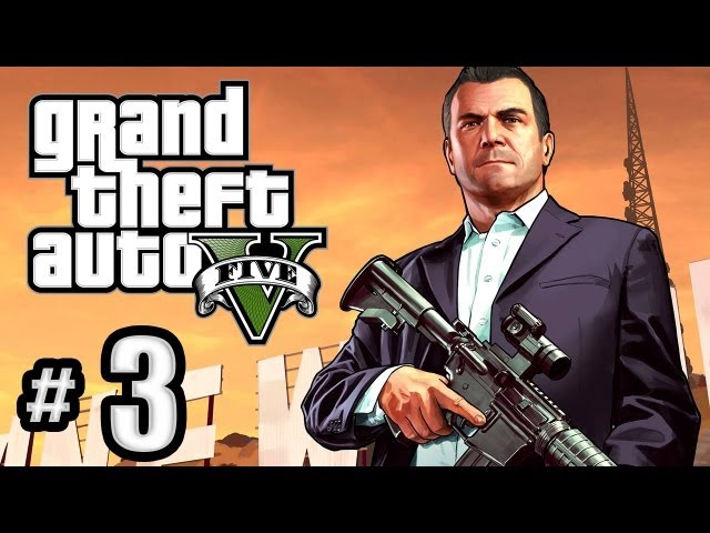 Grand Theft Auto 5 Gameplay Walkthrough Part 3 - Chop the Dog