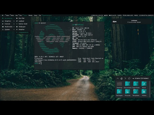 VoidLinux with Gnome
