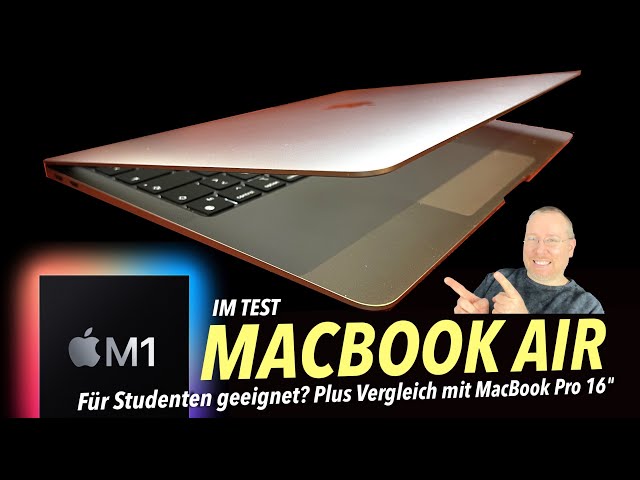 M1 MacBook Air Test: DER Studenten-Laptop? Vergleich MacBook Pro 16", Schwächen & Kompatibilität