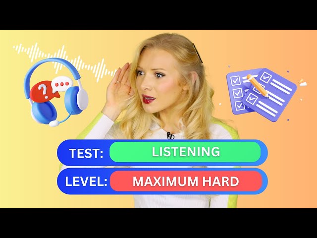 Can YOU pass the HARDEST English listening test? (Only 5 questions!)