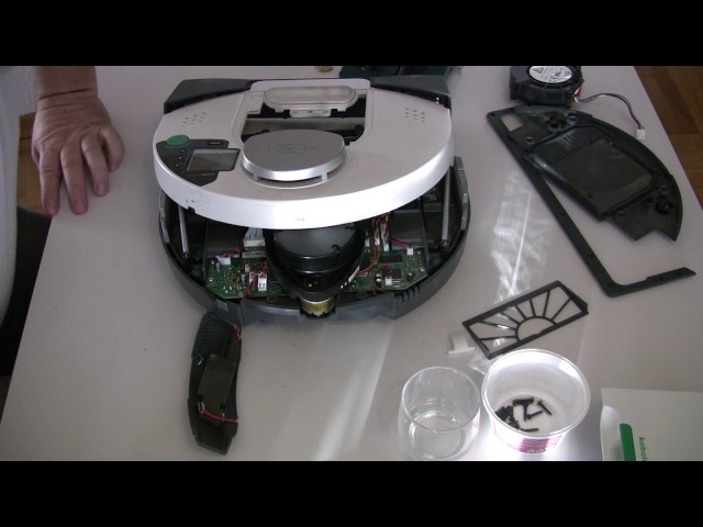 Vorwerk VR 100 Fehler 3000 Zerlegen und reinigung Laser Antrieb