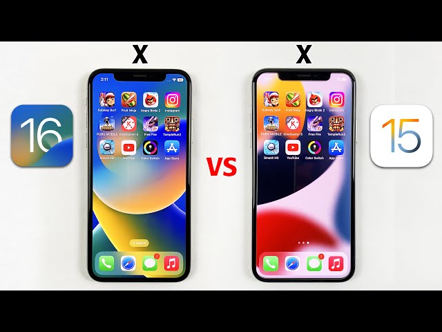 iOS 16 vs iOS 15 SPEED TEST - iPhone X iOS 16 vs iPhone X iOS 15 SPEED TEST | Don't UPDATE 👎🏻