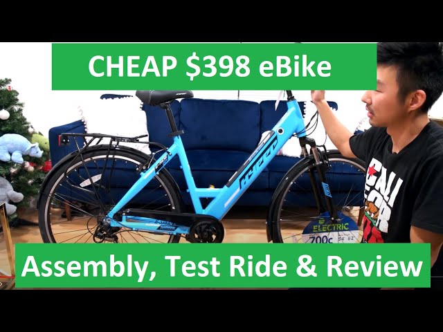 Cheap $398* Walmart Electric Bicycle!!!? Hyper E-Ride City 250W 36V Ebike Review + Assembly Tutorial