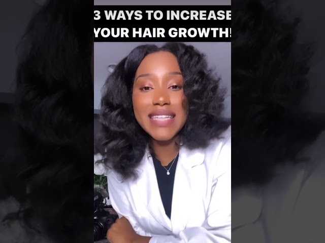 3 WAYS TO INCREASE YOUR HAIR GROWTH! Comment below 👇🏾What’s your fav hair growth oil/product?