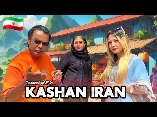 IRAN, Niasar Waterfall in Kashan - Irani Girl Tourist Guide