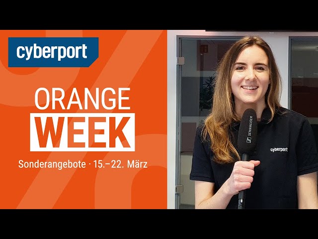 Die Orange-Week beginnt! – Mit über 450 Technik-Deals von Top-Marken | Cyberport