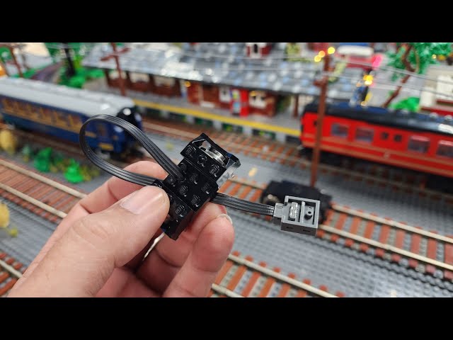 Innovative Lego Train Power Solution: No More Batteries Needed!