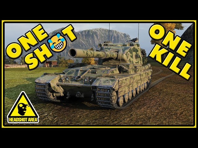 One Shot, One Kill - FV215b (183) - World of Tanks Gameplay
