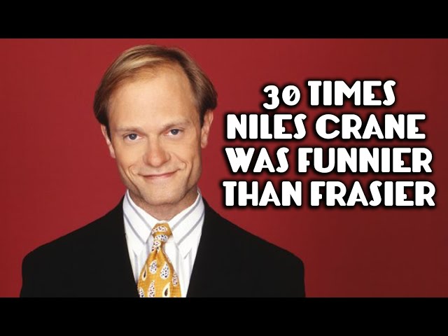 30 Times Niles Crane Was Funnier Than Frasier