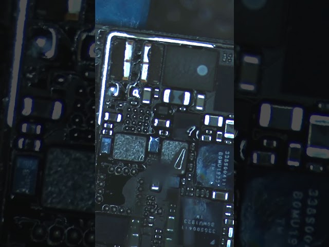 😍Quick iPhone 11 Backlight Repair #iphone #repair #tech #microscope #shorts