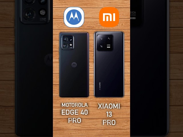 Motorola Edge 40 Pro vs Xiaomi 13 Pro