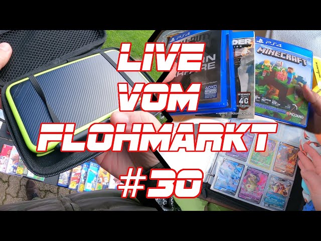 New 2DS XL für 50€ // Dorfflohmarkt hat gegönnt // Live vom Flohmarkt #30