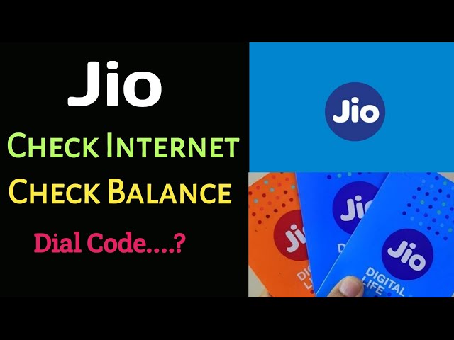 Jio Internet Data कैसे चेक करें | How To Check Jio Data Balance Without App | Jio Sim