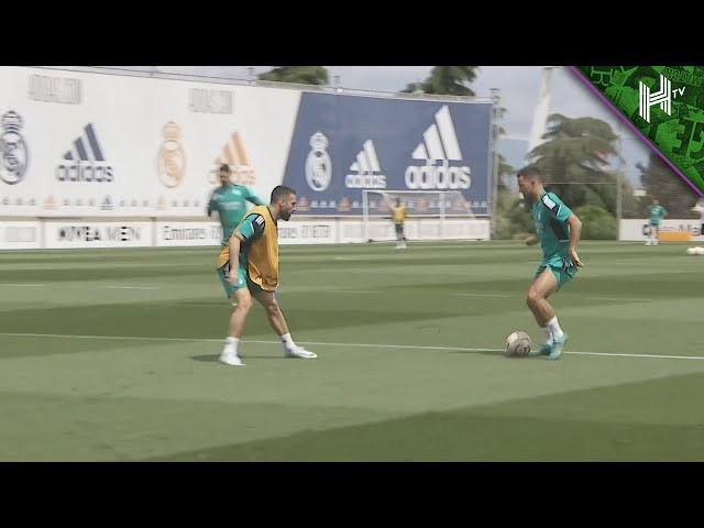 Eden Hazard & Karim Benzema among the goals as Real Madrid train ahead of UCL final ⚽️
