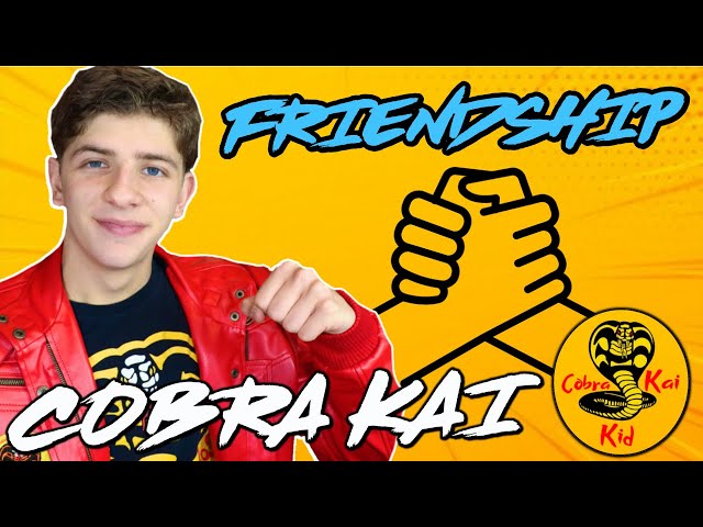 A Discussion on Friendship with Cobra Kai Kid