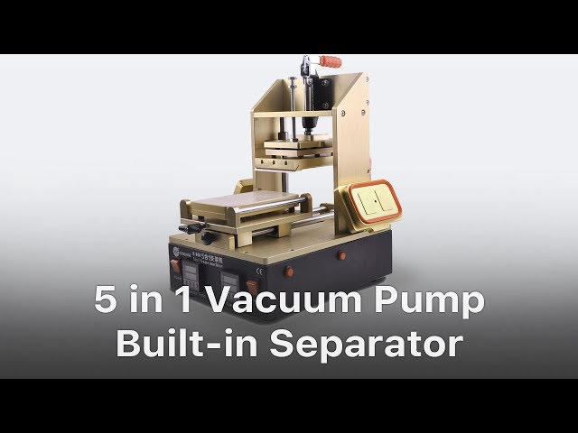 5 in 1 Vacuum Pump Built-in Separator
