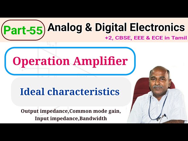Characteristics of operational amplifier in tamil