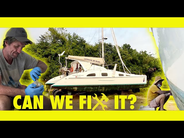 Fixing Our Boat Post-reef Disaster! Episode 256