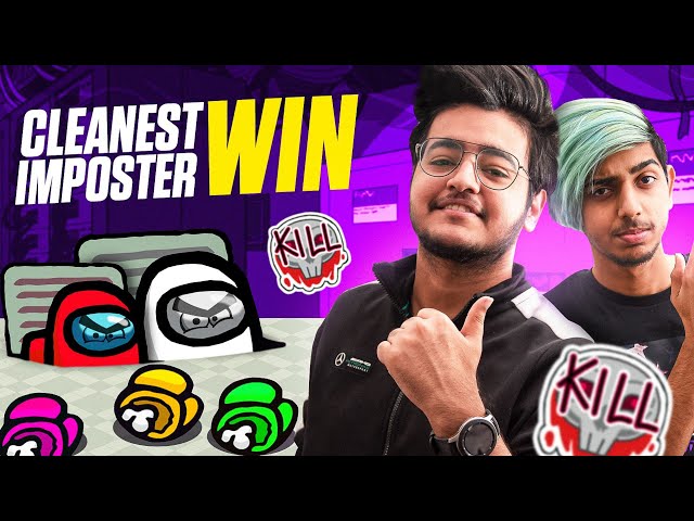 CLEANEST IMPOSTER WIN | UNDERRATED DUO ft. @8bitAKSHU07