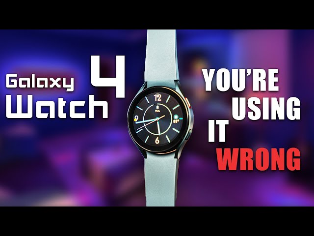 YOU'RE USING IT WRONG! Samsung Galaxy Watch 4 11 TIPS, TRICKS & HIDDEN Features