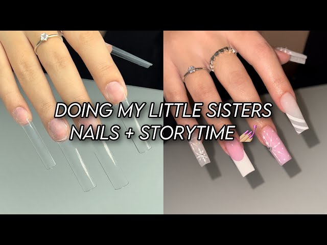 Storytime: My Dad Follows my OF 🤢 (I can't believe this...) + Doing my Sister's Nails 💅🏼