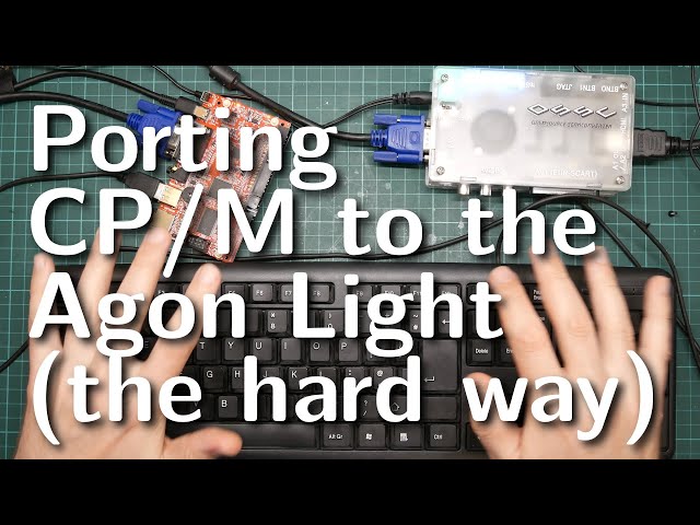 Porting CP/M to the Agon Light, on an Agon Light